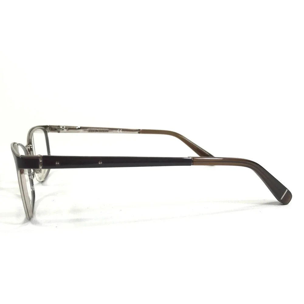 Bobbi Brown Eyeglasses Frames THE MALLORY JHN Brown Silver Cat Eye 52-16-135